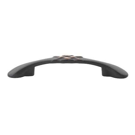 Gliderite Hardware 3 in. Center to Center Oil Rubbed Bronze Braided Cabinet Pull, 10PK 83063-ORB-10